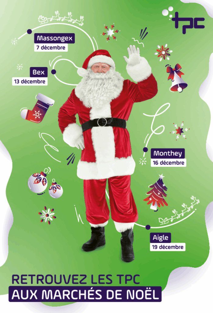 La tournée de Noël des TPC 3 2026 marche noel tpc